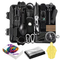 Survival kit16 in 1 Professional Survival Gear Tool kit Camping Gear Camping Essentials for Fathers Day Christmas Hiking Hunting